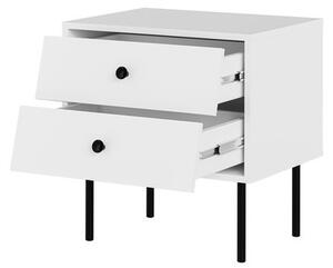 Set dvou nočních stolků Aurezi 2S, Barva: černá 5903211384998