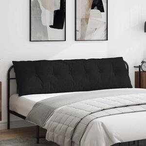 VidaXL Polštář na záda 180 x 19 x 50 cm textil [42014931] Barva: Černá
