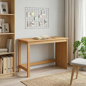 VidaXL Stůl 112 x 50 x 75 cm Masivní borovicové dřevo [42032396] Barva: medová hnědá