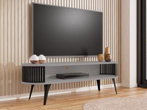 TV stolek Mozimo, Barva: černá / grafit Mirjan24 5903211392320
