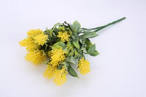 Umělá EXOTICKÁ květina žlutá
