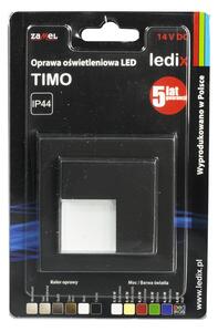 Zamel 07-111-62 svítidlo LED na omítku LEDIX TIMO 14V DC, černá, teplá bílá, IP44