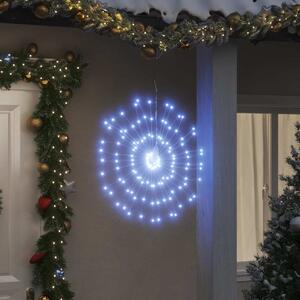 VidaXL Vánoční hvězdicové světlo 140 ch LED diod 17 cm [356219] Barva: Studená bílá