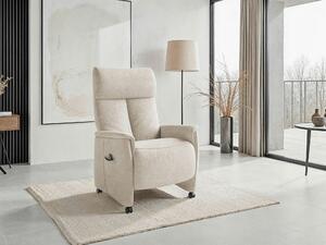 RELAXAČNÍ KŘESLO, textil, barvy stříbra Sit & More - Online Only křesla & taburety, Online Only