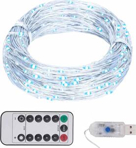 VidaXL Světelný LED řetěz s 300 LED diodami 30 m [330051] Barva: Studená bílá