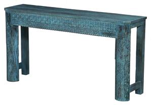 Konzolový stolek z teakového dřeva, 150x38x79cm