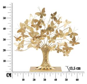 Dekorace ve zlaté barvě Mauro Ferretti Tree of Life, výška 60 cm