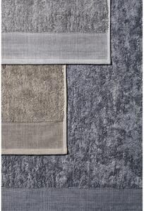 Tmavě šedá bavlněná osuška Blomus, 140 x 70 cm