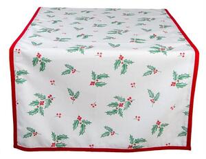 Clayre eff Běhoun na stůl HOLLY CHRISTMAS 50*140 cm