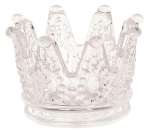 Clayre eff Sklenička na čajovou svíčku CROWN