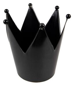 Clayre eff Kovový svícen na čajovou svíčku CROWN