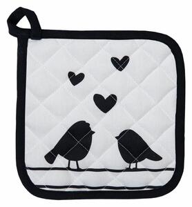 Clayre eff Podložka nebo chňapka LITTLE BIRDIE 20*20 cm