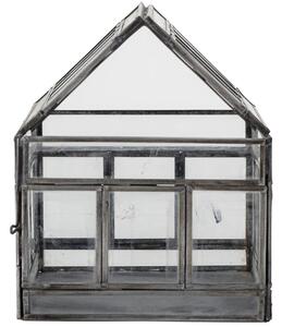 Kovový skleník Bloomingville Jerri 19,5 x 14,5 cm