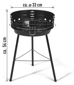GRILLMEISTER Kruhový gril GRG 33 A1, Ø 33 cm (100361612)
