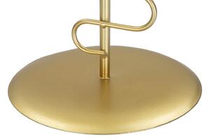 Set 2ks zlatých svícnů Mauro Ferretti Albora, 25x16x51-20x16x43 cm