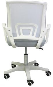 ECa KO03 Kancelářská židle na kolečkách MESH šedá