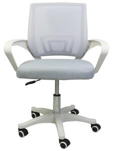 ECa KO03 Kancelářská židle na kolečkách MESH šedá