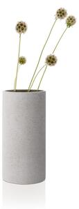 Světle šedá váza Blomus Bouquet, výška 24 cm