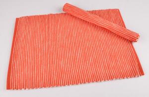 Vesna | Prostírání textilní INDIE 2ks 33x45 cm oranžové