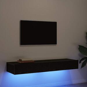 VidaXL TV skříňka s LED osvětlením 60 x 35 cm [842887] Barva: Černý dub