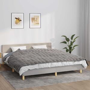VidaXL Zátěžová deka 155 x 220 cm 11 kg 100% Bavlna 205T [350813] Barva: Šedá