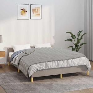 VidaXL Zátěžová deka 150 x 200 cm 7 kg 100% Bavlna 205T [350720] Barva: Šedá
