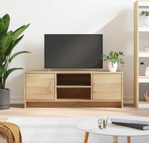 VidaXL TV stolek 102 x 30 x 37,5 cm, dřevo [823256] Barva: dub sonoma