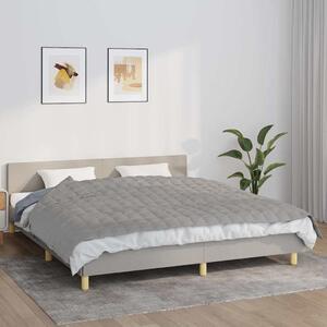 VidaXL Zátěžová deka 155 x 220 cm 7 kg 100% Bavlna 205T [350722] Barva: Šedá