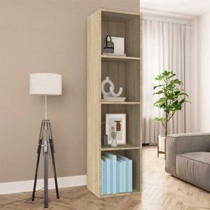 VidaXL Knihovna / TV skříňka 36x30x143 cm kompozit [800147] Barva: dub sonoma