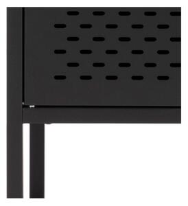 Černá kovová šatní skříň 80x160 cm Newcastle - Actona