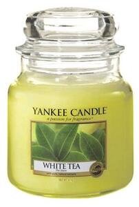 Vonná svíčka Yankee Candle White Tea, doba hoření 65 h
