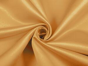 Látka polyesterový satén LUX-029 Zlatá - šířka 150 cm