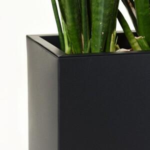 Vivanno květináč ELEMENTO, ocel, šířka 75 cm, černý