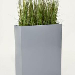 Vivanno květináč ELEMENTO, ocel, šířka 75 cm, šedý