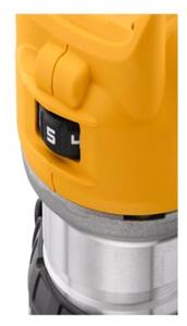 DeWALT DCW604NT-XJ Horní frézka / ořezávací stroj Černá, Žlutá 25500 ot/min