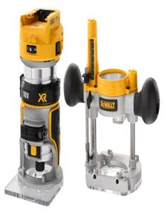 DeWALT DCW604NT-XJ Horní frézka / ořezávací stroj Černá, Žlutá 25500 ot/min
