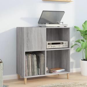 VidaXL Skříňka na LP desky 84,5 x 38 x 89 cm kompozitní dřevo [862870] Barva: šedá sonoma