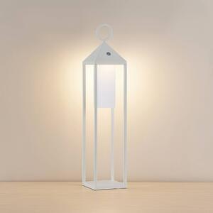 Lucande Miluma LED venkovní lucerna, 64 cm, bílá