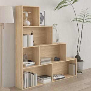 VidaXL Knihovna 155 x 24 x 160 cm [862441] Barva: dub sonoma