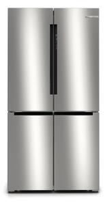 Bosch Serie 4 KFN96VPEA lednice s mrazničkou (vedle sebe) Stojací 605 l E Nerezová ocel