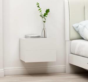 VidaXL Nástěnné noční stolky 2 ks 40 x 32 x 30 cm [801060] Barva: Bílá