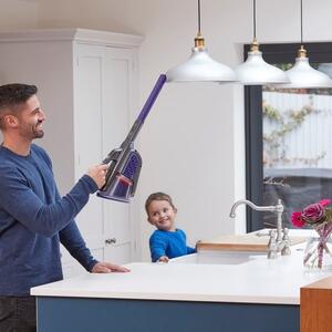 Black+Decker Black & Decker BHHV520BFP ruční vysavač Černá, Fialová Bezsáčkové