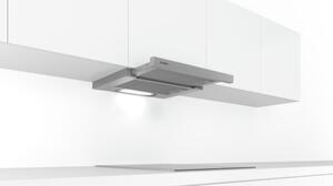 Bosch Serie 4 DFT63AC50 digestoř Polovestavěný (vytahovací) Stříbrná 360 m³/h