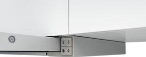 Bosch Serie 4 DFT63AC50 digestoř Polovestavěný (vytahovací) Stříbrná 360 m³/h