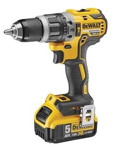 DeWALT DCD796P2-QW vrtačka Rychloupínací Černá, Žlutá 1,8 kg