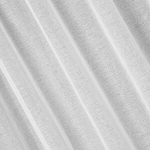 Bílá záclona na flex pásce LAYLA 140x270 cm
