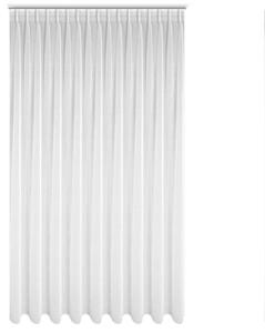 Bílá záclona na flex pásce LAYLA 300x270 cm