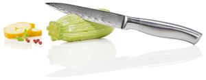 ERNESTO® Kuchyňský nůž z damascenské oceli (nůž na zeleninu s nerezovou rukojetí) (100357369004)