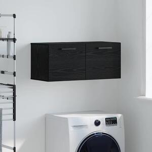 VidaXL Nástěnná skříňka 80 x 36,5 x 35 cm kompozitní dřevo [879560] Barva: Černý dub