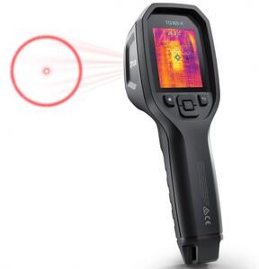FLI FLIR TG165-X Černá 2/3" 80 x 60 px Vestavěný displej LCD 320 x 240 px